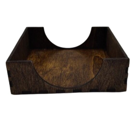 4" Inch Black Coasters Stone. "Koi Fish" - Picture 6 of 8